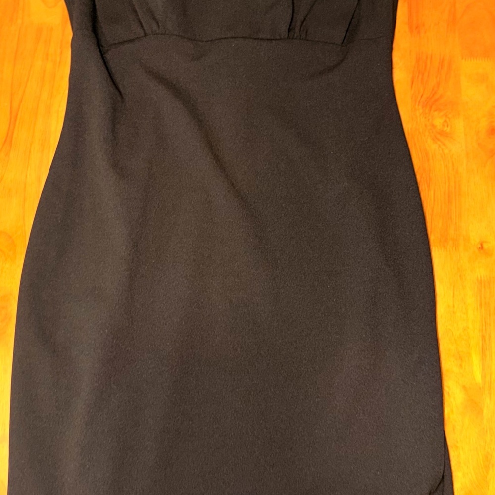 Calvin Klein Women’s Black Sleeveless Cutouts Sheath Silhouette Cocktail Dress 4